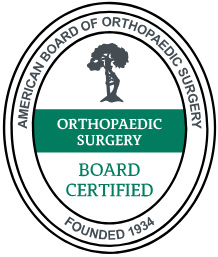 American Board of Orthopaedic Surgery - Board Certified