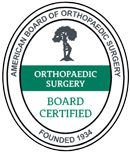 American Board of Orthopaedic Surgery - Board Certified